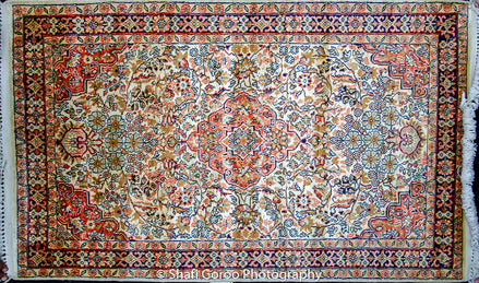 Regular silk carpet, size: 2 feet 6 inches by 4 feet