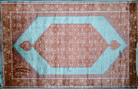 Regular silk carpet, size: 2 feet 6 inches by 4 feet