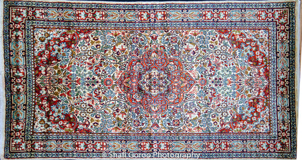 Regular silk carpet, size: 3 feet by 5 feet