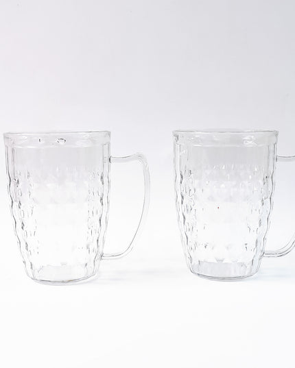 Apex Mocktail Mug Glass (2 Pc Set  400 Ml)