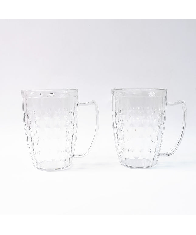 Apex Mocktail Mug Glass (2 Pc Set  400 Ml)