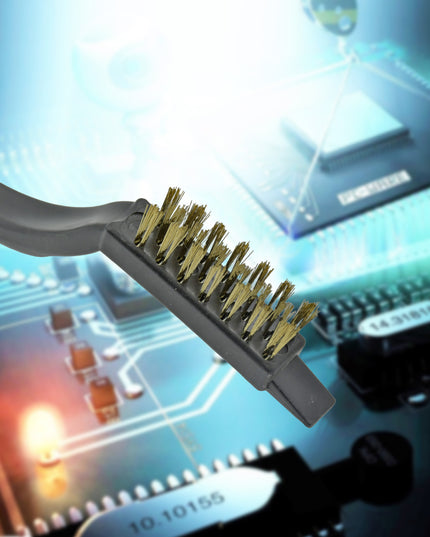 244 -3pcs Mini Wire Brush Set (Steelnylonbrass Brush)
