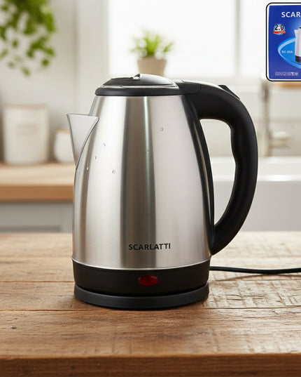 Scarlatti Stainless Steel Electric Kettle (2 Ltr)
