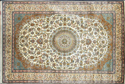 High knot silk on silk, size 4'x6'