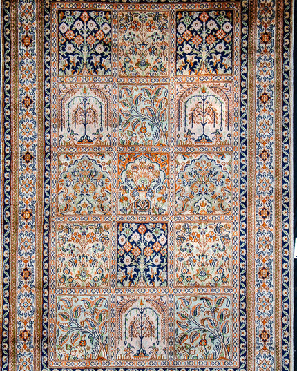Regular silk carpet, size: 3 feet by 5 feet