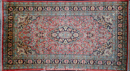 Regular silk carpet, size: 3 feet by 5 feet