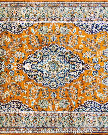 Regular silk carpet, size: 3 feet by 5 feet