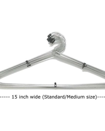 230 Stainless Steel Cloth Hanger (12 Pcs)