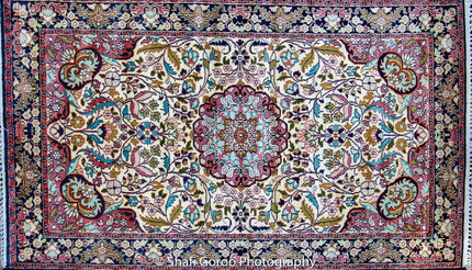 Regular silk carpet, size: 3 feet by 5 feet