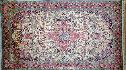 Regular silk carpet, size: 3 feet by 5 feet