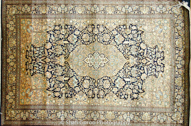 High knot silk on silk, size 4'x6'