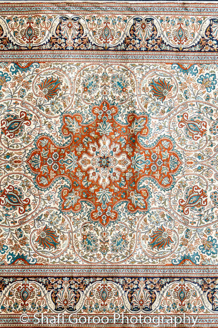 High knot silk on silk, size 4'x6'