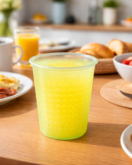 Unbreakable Plastic Drinking Glass Set Of 6 (200 Ml Each)