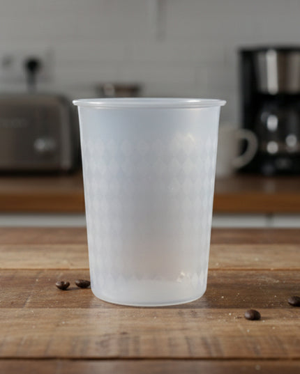 Transparent Reusable Plastic Drinking Glass 200 Ml Approx (1 Pc)