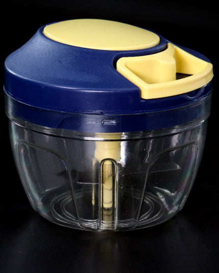 0089 Chopper With 4 Blades For Effortlessly Chopping Vegetables And Fruits For Your Kitchen (650ml)