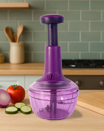 Supermom Manual Push Vegetable Chopper 650 Ml - (1 Pc)