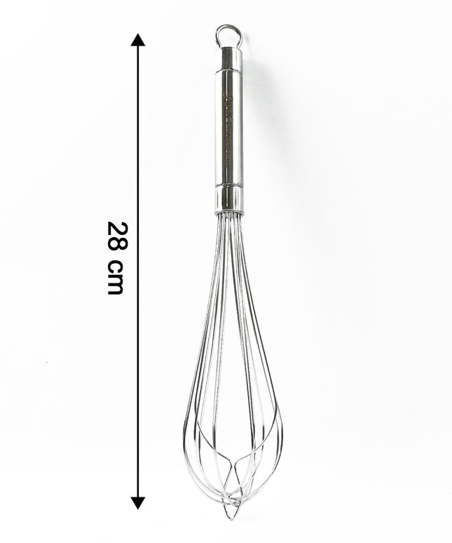 Apex Stainless Steel Medium Hand Whisk (1 Pc)