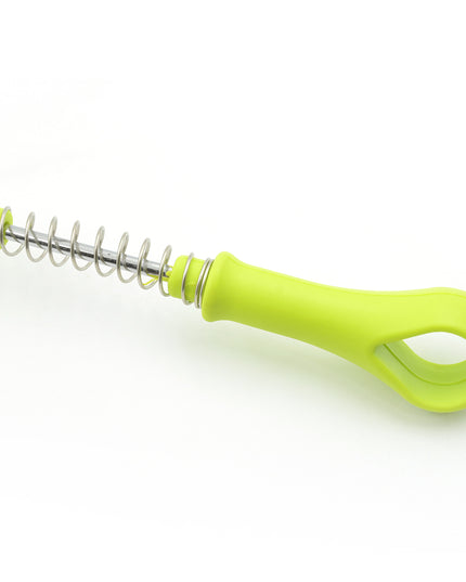 5768 Multi Functional One-handed Plastic Manual Mashed Potatoes Masher Mash Sweet Potato Masher With Comfort Grip And Stainless-steel Spring Design For Nonstick Pans (1 Pc)