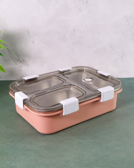 3-compartment Lunch Box - (1 Pc)