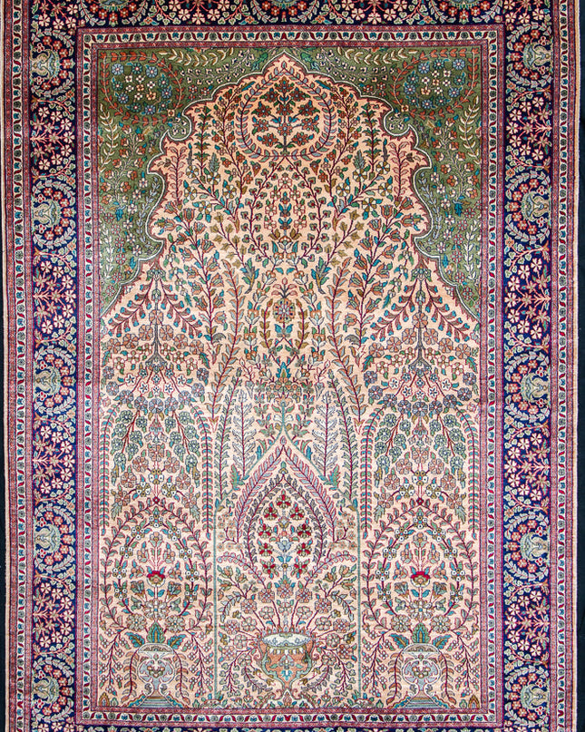 High knot silk on silk, size 4'x6'