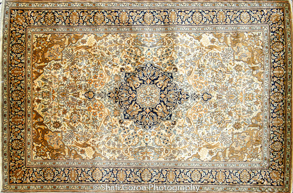 High knot silk on silk, size 4'x6'