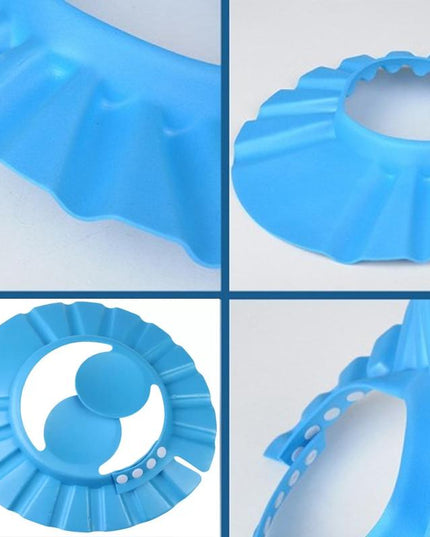 378 Adjustable Safe Soft Baby Shower Cap