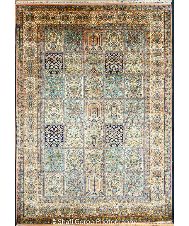 High knot silk on silk, size 4'x6'