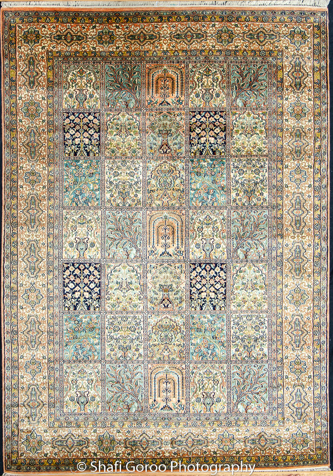 High knot silk on silk, size 4'x6'