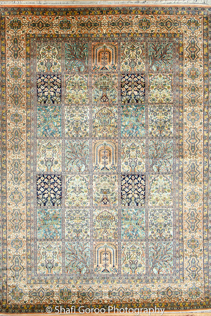High knot silk on silk, size 4'x6'