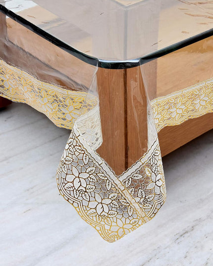 87x59 Inch Transparent Pvc Table Cover (1 Pc)