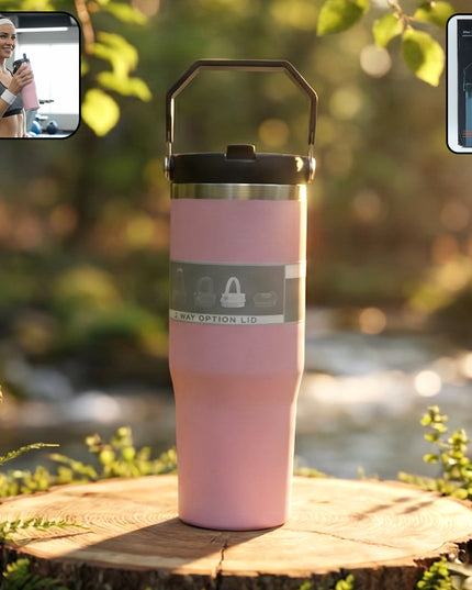 Premium Stainless Steel Insulated Travel Tumbler 900 Ml (1 Pc)