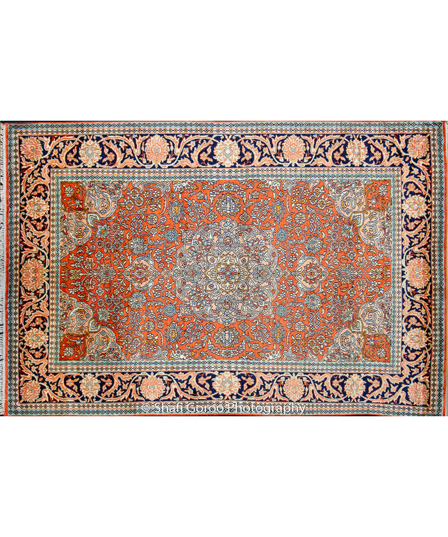 High knot silk on silk, size 4'x6'