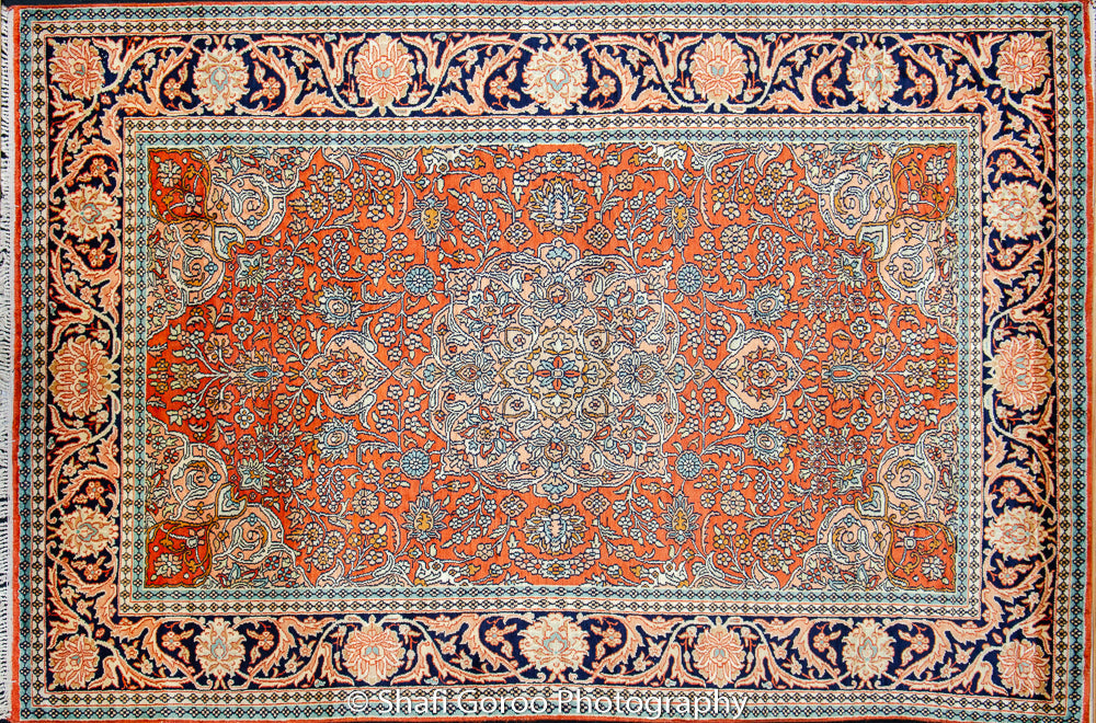 High knot silk on silk, size 4'x6'