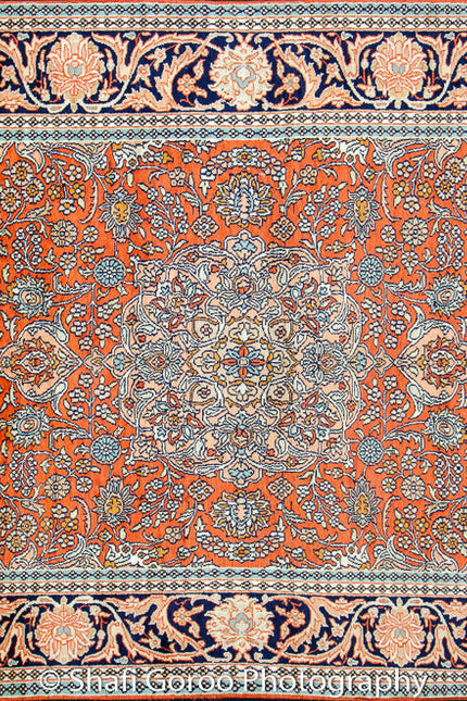High knot silk on silk, size 4'x6'