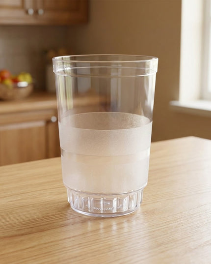 Transparent Janta Drinking Glass Set (300ml 6 Pc Set)