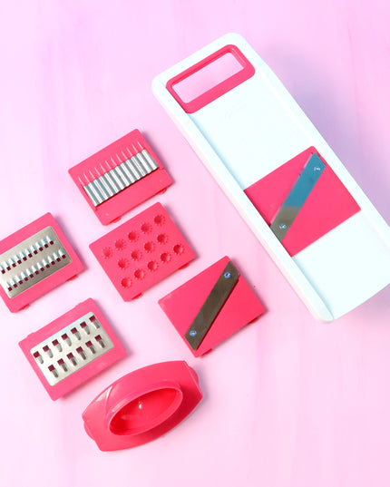 6-in-1 Vegetable Slicer Grater  Chopper - (Set)