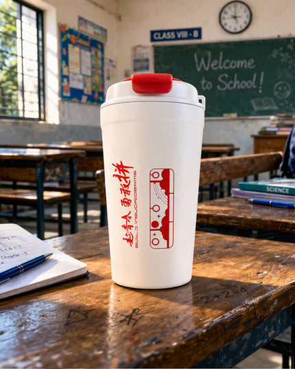 Vacuum Insulated Travel Mug Tumbler With Lid (500 Ml Approx)