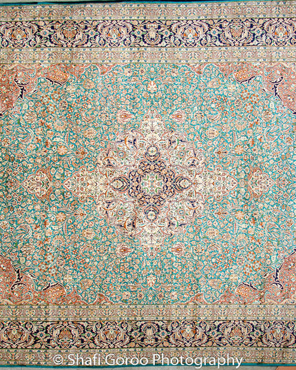 High knot silk on silk, size 6'x9'