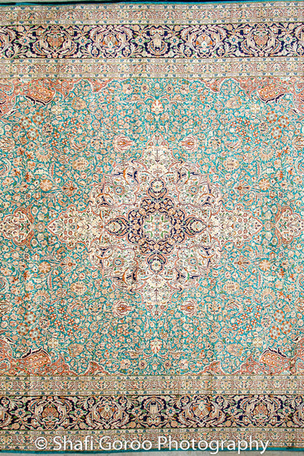 High knot silk on silk, size 6'x9'
