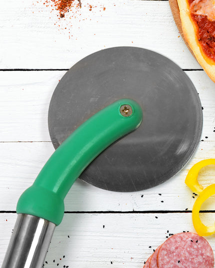Kitchen Stainless Steel Wheel Pizza Cutter (1 Pc)