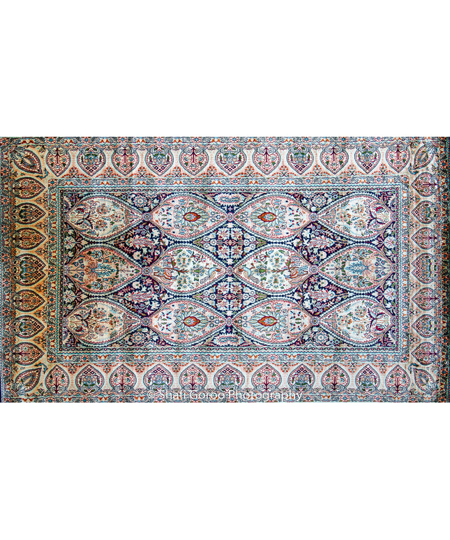 High knot silk on silk, size 3' x 5'