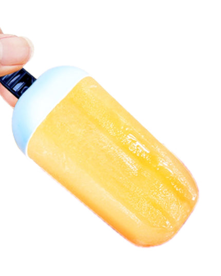 1148 Plastic Ice Candy Maker Kulfi Maker Moulds Set With 6 Cups (Multicolour)