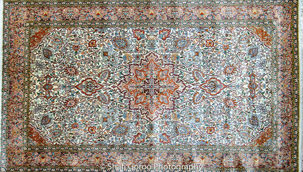 High knot silk on silk, size 3' x 5'