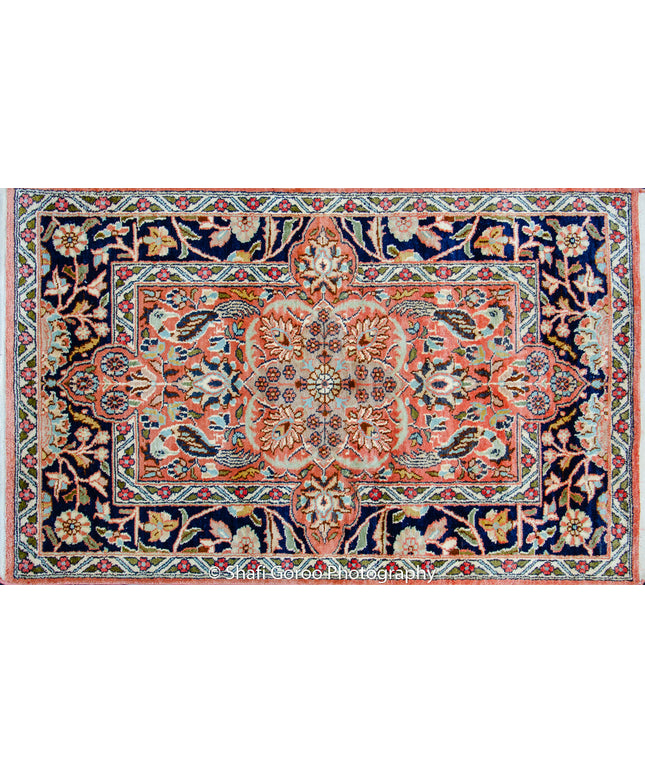 Regular silk carpet, size: 2 feet by 3 feet