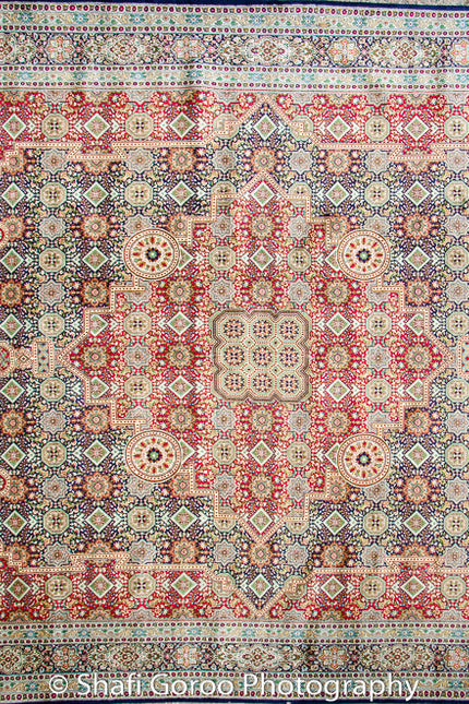 High knot silk on silk, size 9'x12'