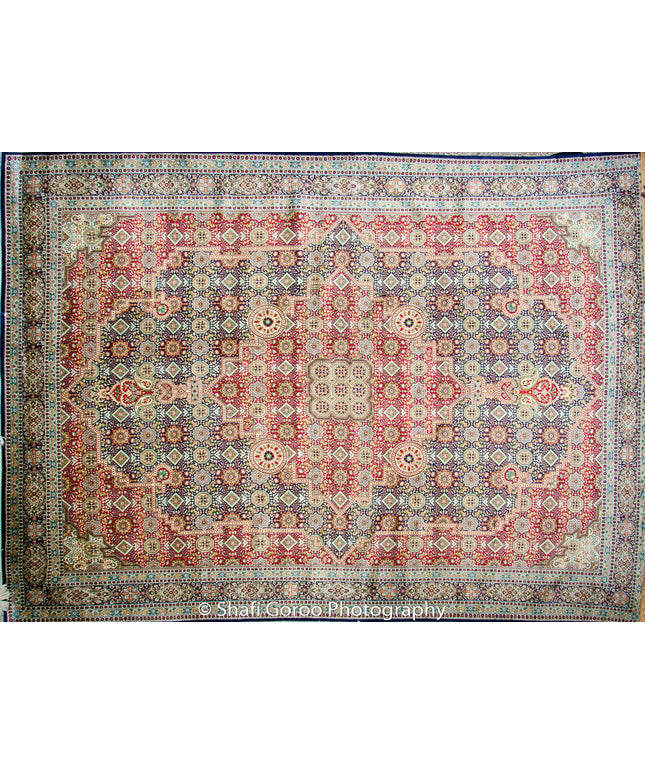 High knot silk on silk, size 9'x12'