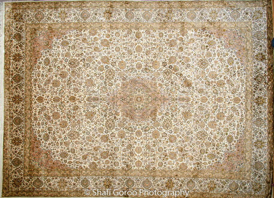 High knot silk on silk, size 9'x12'