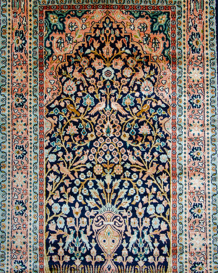 Regular silk carpet, size: 2 feet 6 inches by 4 feet