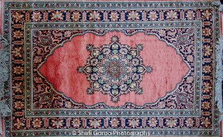 Regular silk carpet, size: 2 feet 6 inches by 4 feet