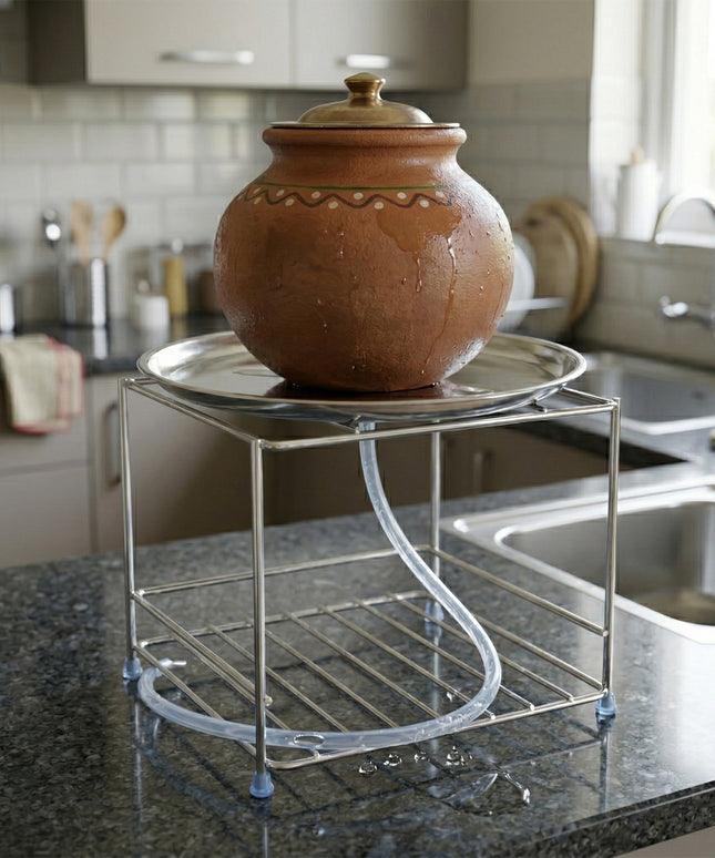 Heavy Duty Stainless Steel Multipurpose Utensils Stand 1 Pc